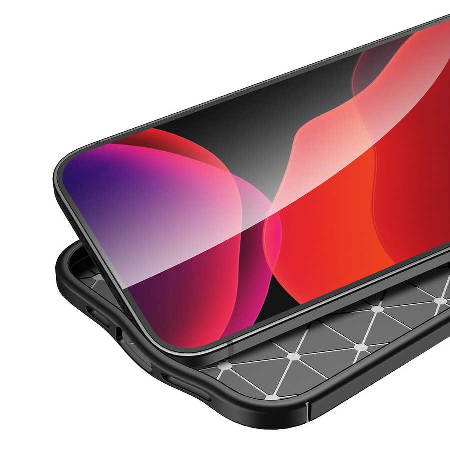 Apple iPhone 14 Kılıf Zore Niss Silikon Kapak - Görsel 4