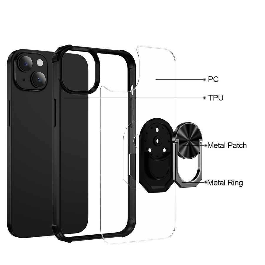 Apple iPhone 14 Plus Kılıf Zore Mola Kapak - Görsel 6