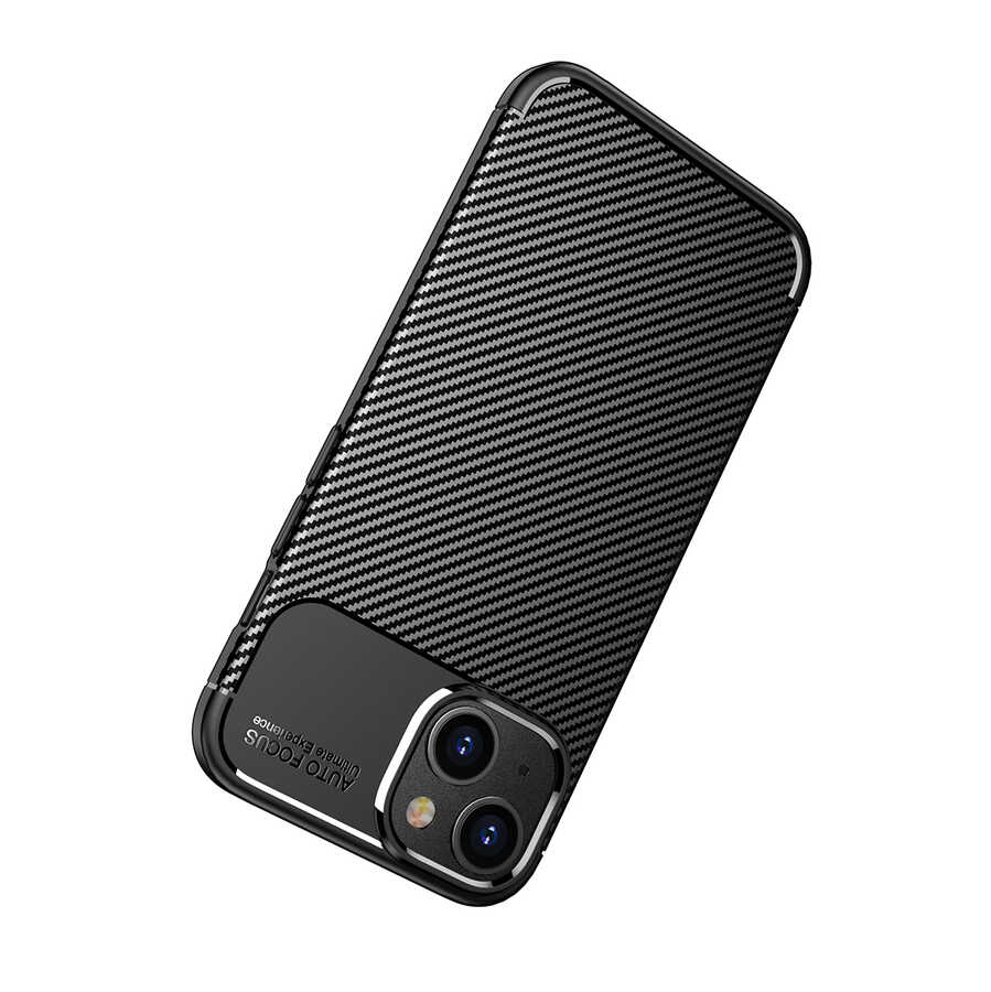 Apple iPhone 14 Plus Kılıf Zore Negro Silikon Kapak - Görsel 5