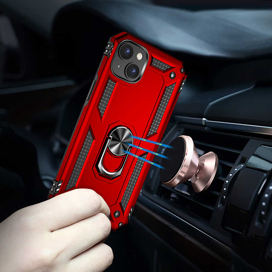 Apple iPhone 14 Plus Kılıf Zore Vega Kapak - Görsel 8