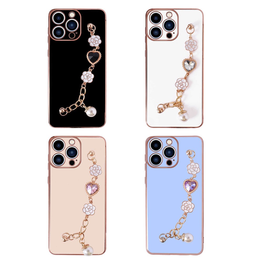 Apple iPhone 14 Pro Kılıf El Tutamaçlı Kamera Korumalı Zore Taka Silikon Kapak - Görsel 2
