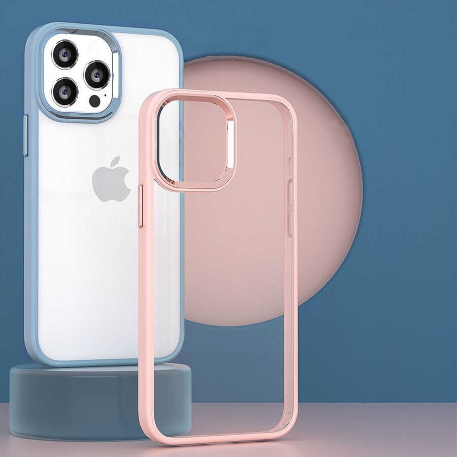 Apple iPhone 14 Pro Kılıf Zore Krom Kapak - Görsel 5