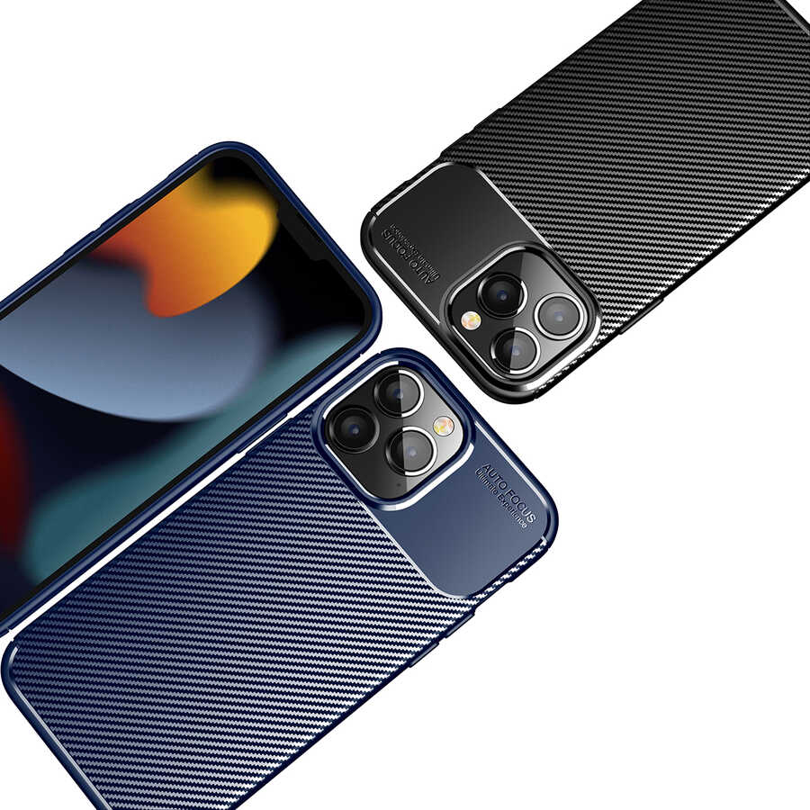 Apple iPhone 14 Pro Kılıf Zore Negro Silikon Kapak - Görsel 7