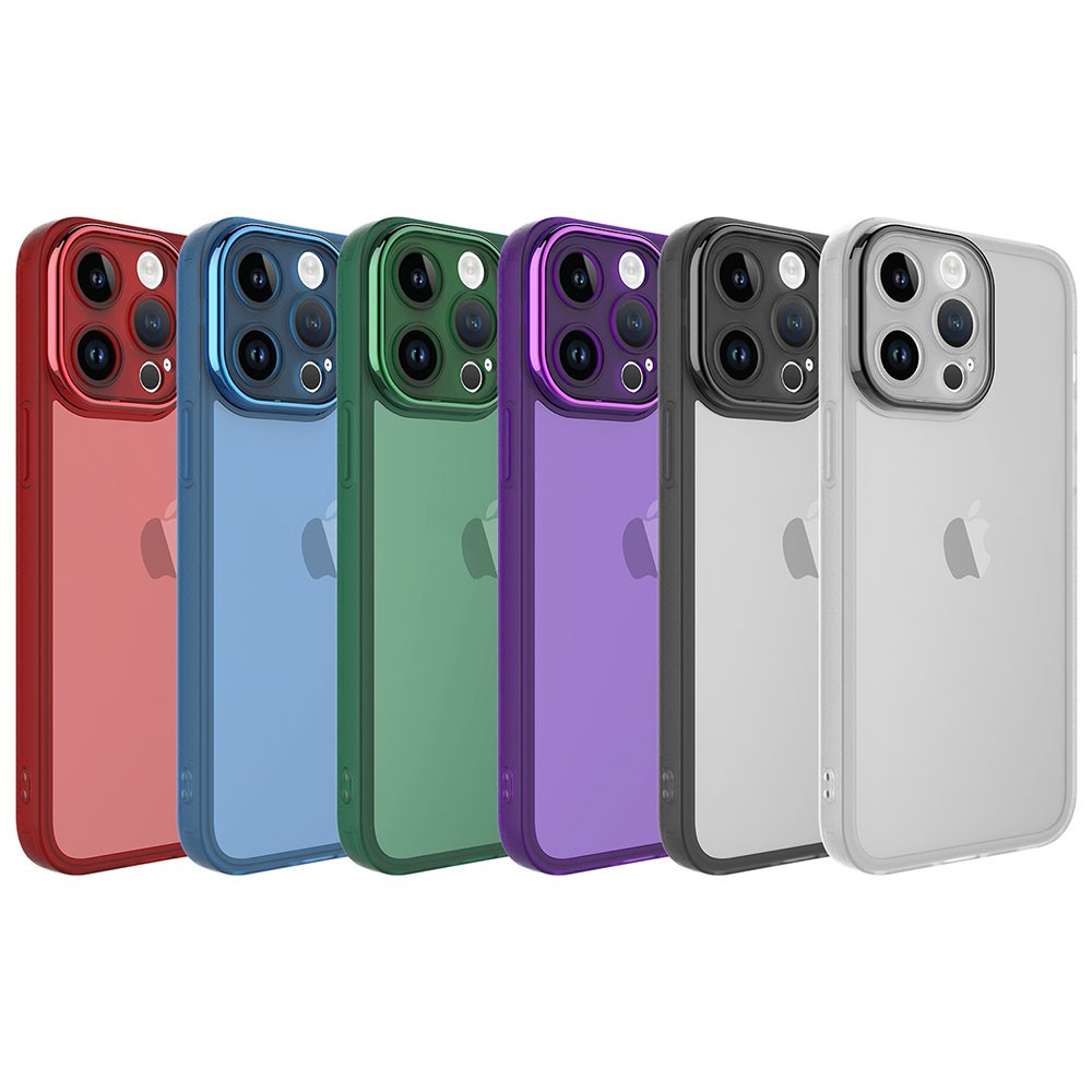 Apple iPhone 14 Pro Max Kılıf Kamera Korumalı Transparan Zore Post Kapak - Görsel 2