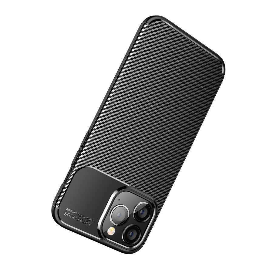 Apple iPhone 14 Pro Max Kılıf Zore Negro Silikon Kapak - Görsel 4