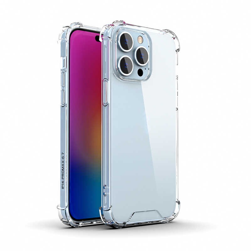 Apple iPhone 14 Pro Max Kılıf Zore Nitro Anti Shock Silikon - Görsel 4