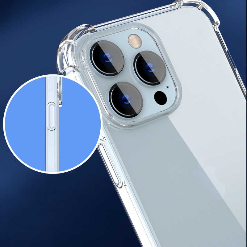 Apple iPhone 14 Pro Max Kılıf Zore Nitro Anti Shock Silikon - Görsel 8