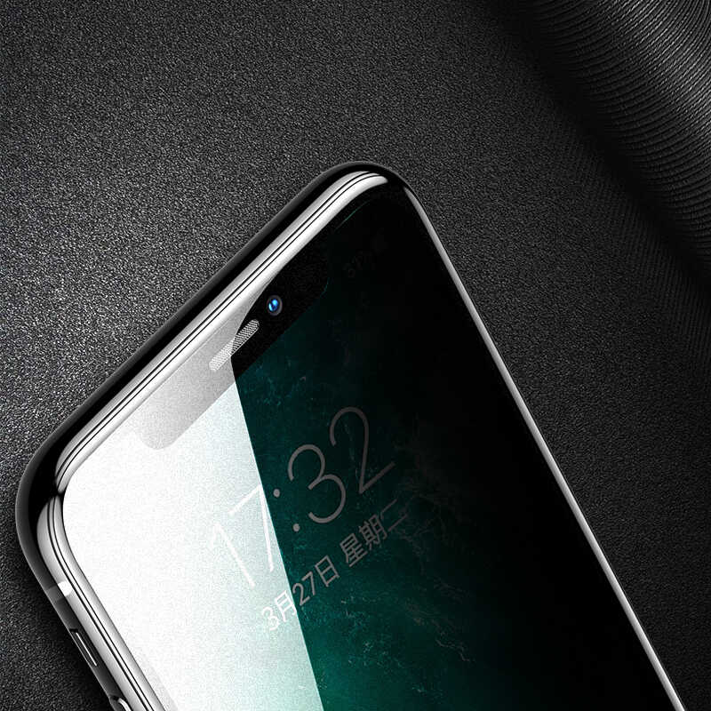 Apple iPhone 14 Pro Zore Anti-Dust Privacy Temperli Ekran Koruyucu - Görsel 2