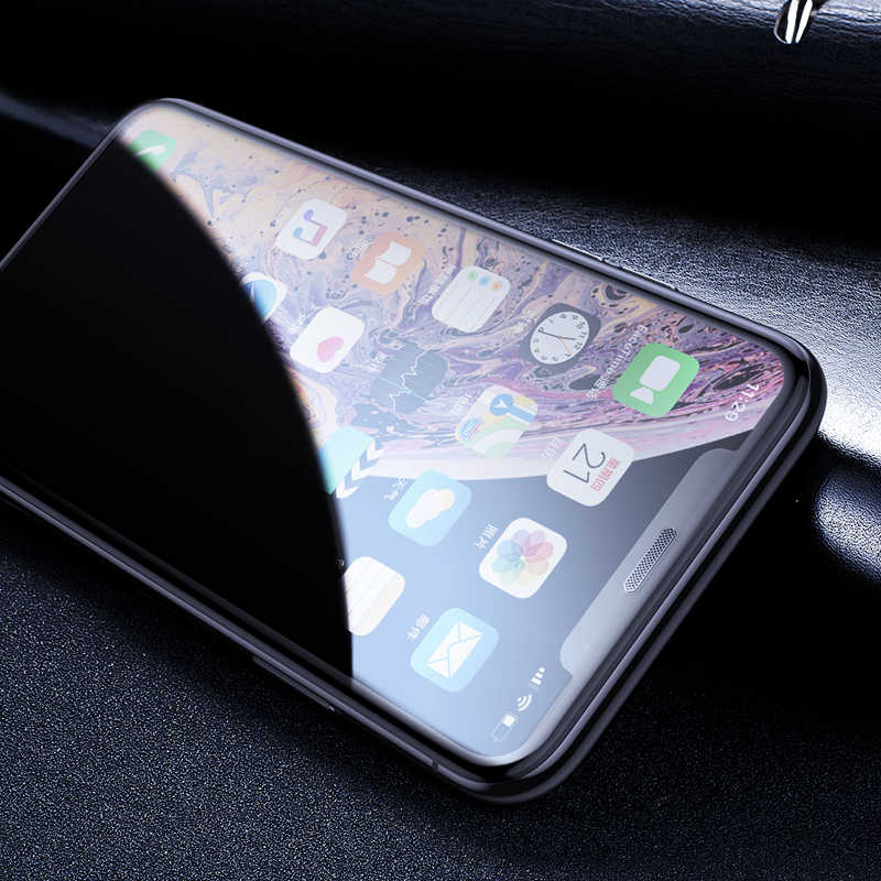Apple iPhone 14 Pro Zore Anti-Dust Privacy Temperli Ekran Koruyucu - Görsel 3