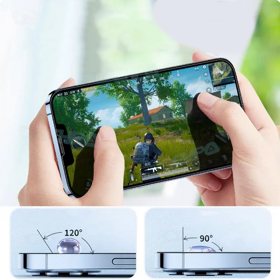 Apple iPhone 14 Zore Darbeye Dayanıklı Anti Statik Temperli Cam Ekran Koruyucu - Görsel 3