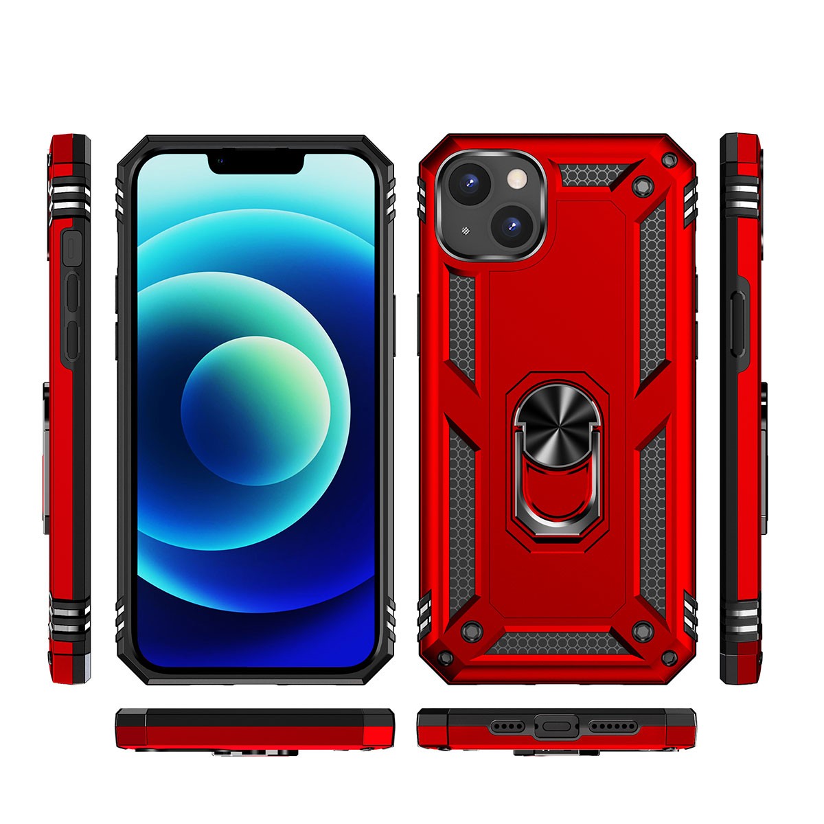 Apple iPhone 15 Kılıf Zore Vega Kapak - Görsel 8