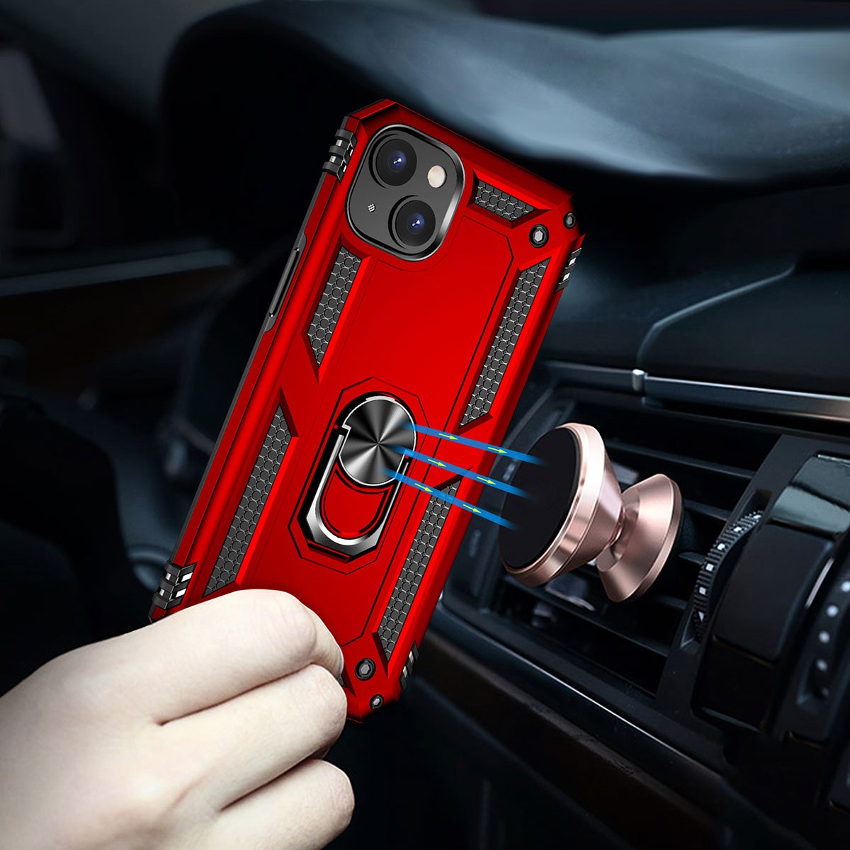 Apple iPhone 15 Kılıf Zore Vega Kapak - Görsel 2