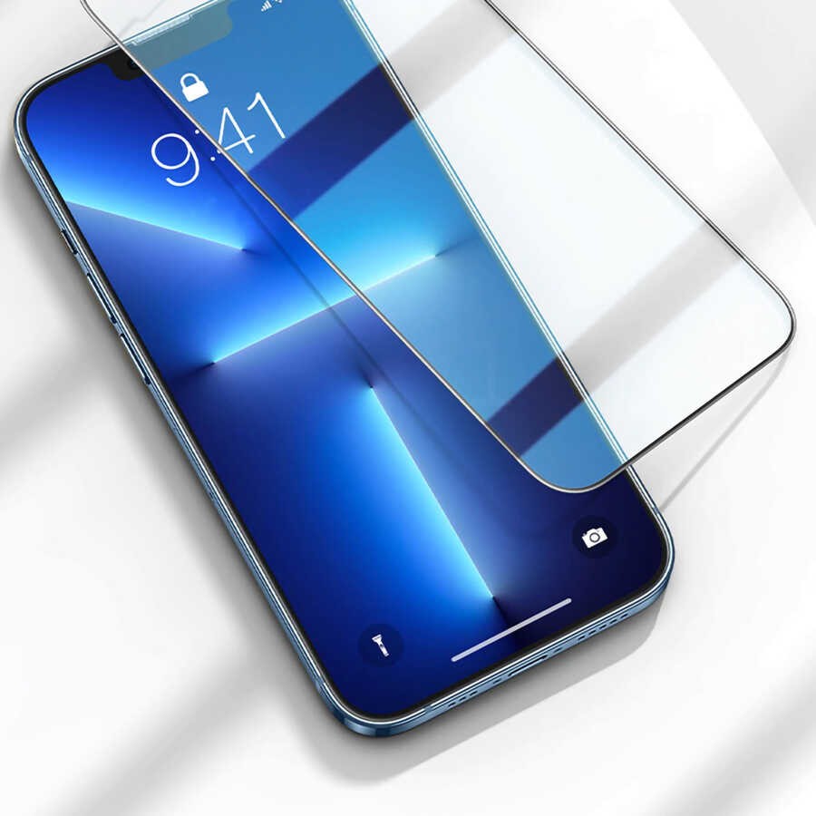 Apple iPhone 15 Plus Zore Etnaa Cam Ekran Koruyucu - Görsel 3
