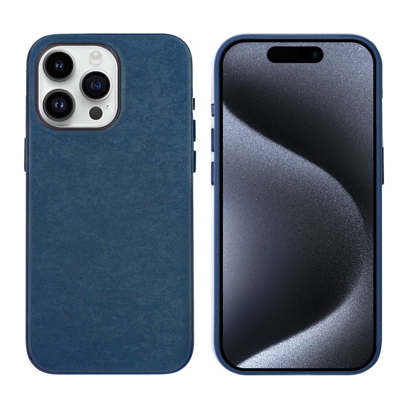 Apple iPhone 15 Pro Kılıf Zore Mikro Fiber Mimoza Kapak - Görsel 2