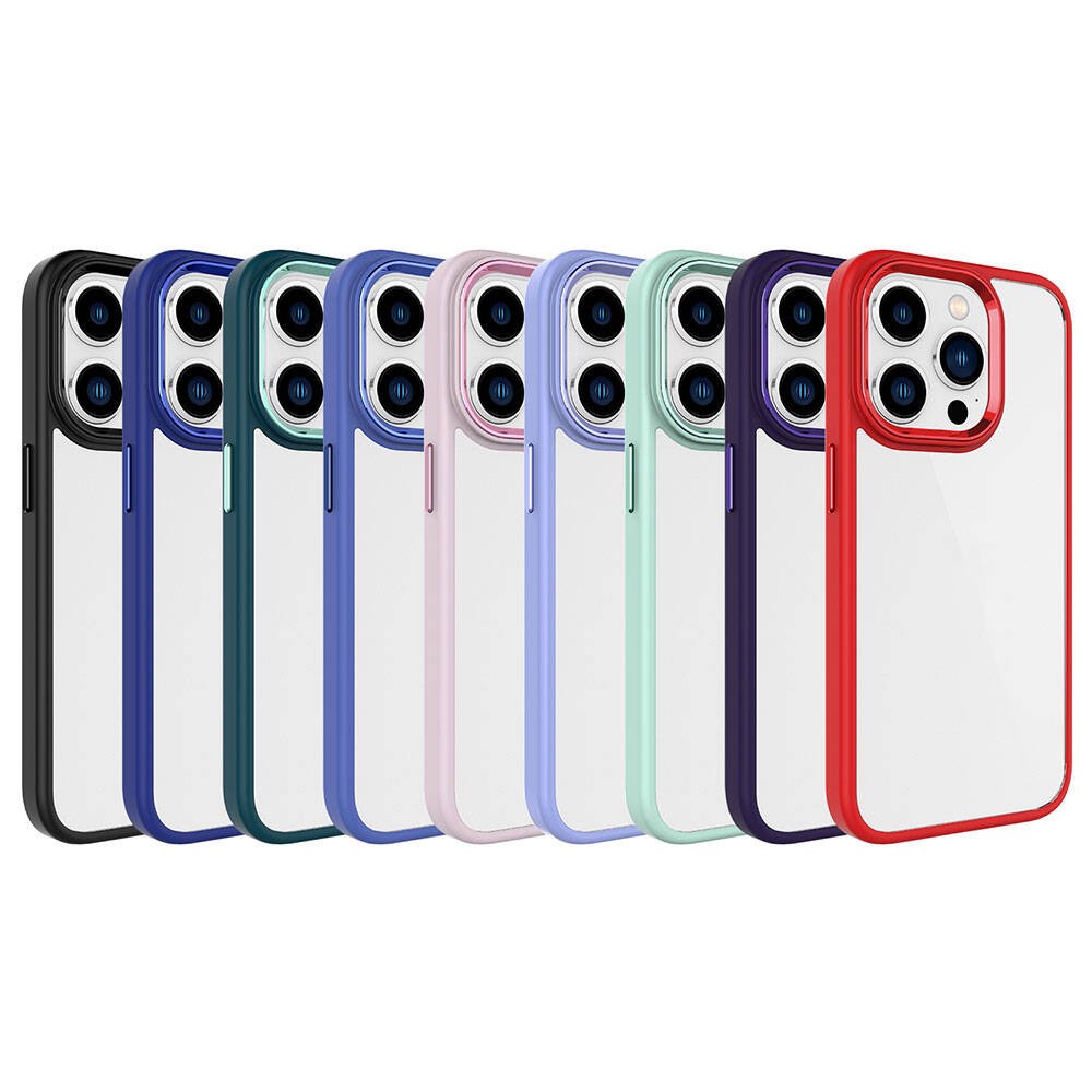 Apple iPhone 15 Pro Max Kılıf Zore Krom Kapak - Görsel 2