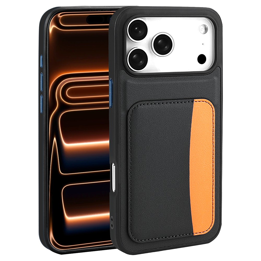Apple iPhone 17 Pro Max Kılıf Kartlıklı Zore X-Kart Silikon Kapak - Görsel 5