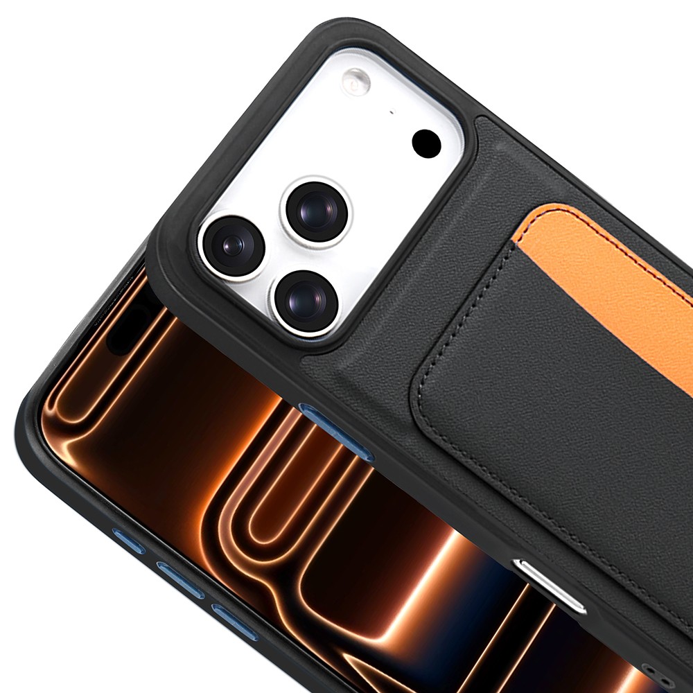 Apple iPhone 17 Pro Max Kılıf Kartlıklı Zore X-Kart Silikon Kapak - Görsel 9