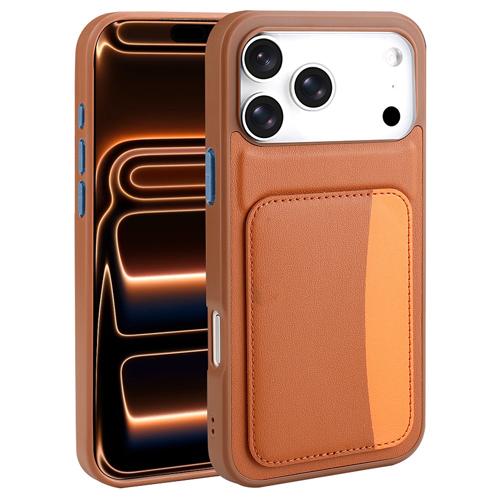 Apple iPhone 17 Pro Max Kılıf Kartlıklı Zore X-Kart Silikon Kapak - Görsel 6