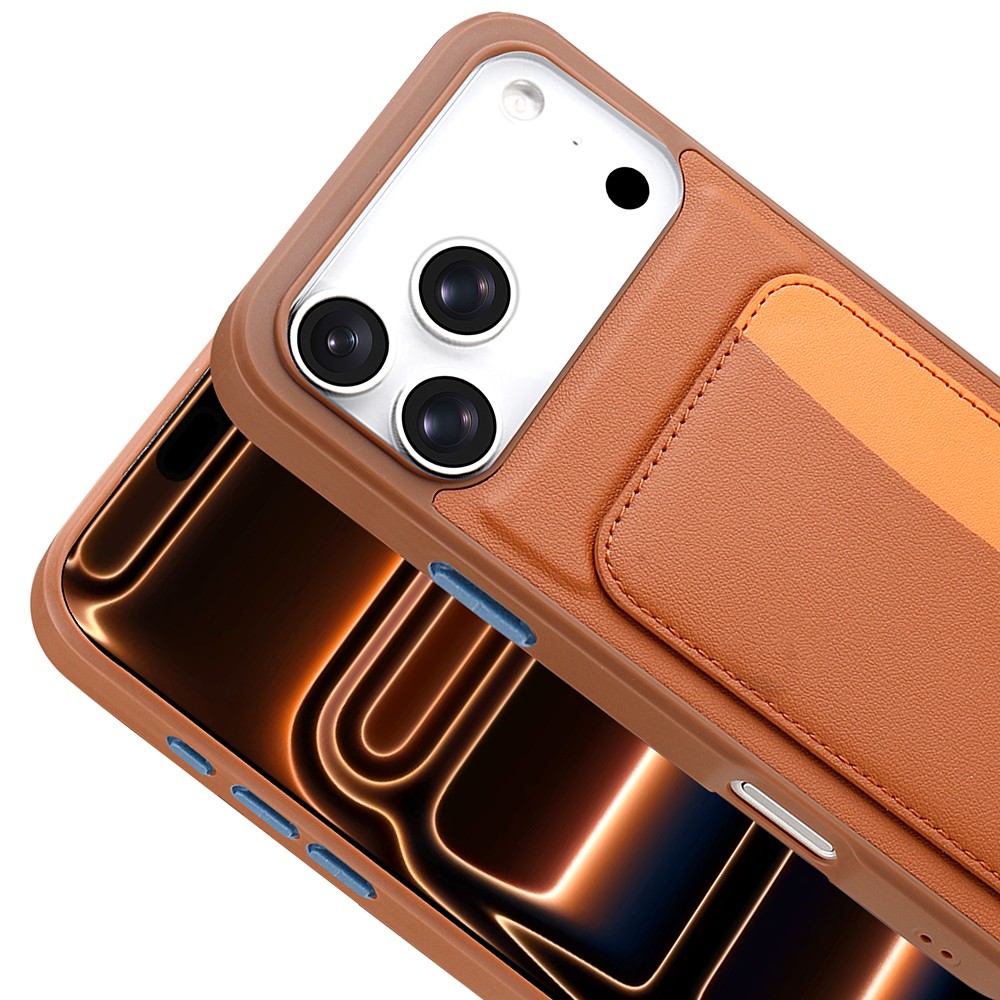 Apple iPhone 17 Pro Max Kılıf Kartlıklı Zore X-Kart Silikon Kapak - Görsel 11