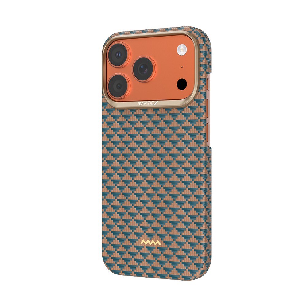 Apple iPhone 18 Pro Kılıf M-safe Şarj Özellikli Raptic Aramid Skin Origin Serisi Karbon Kapak - Görsel 14