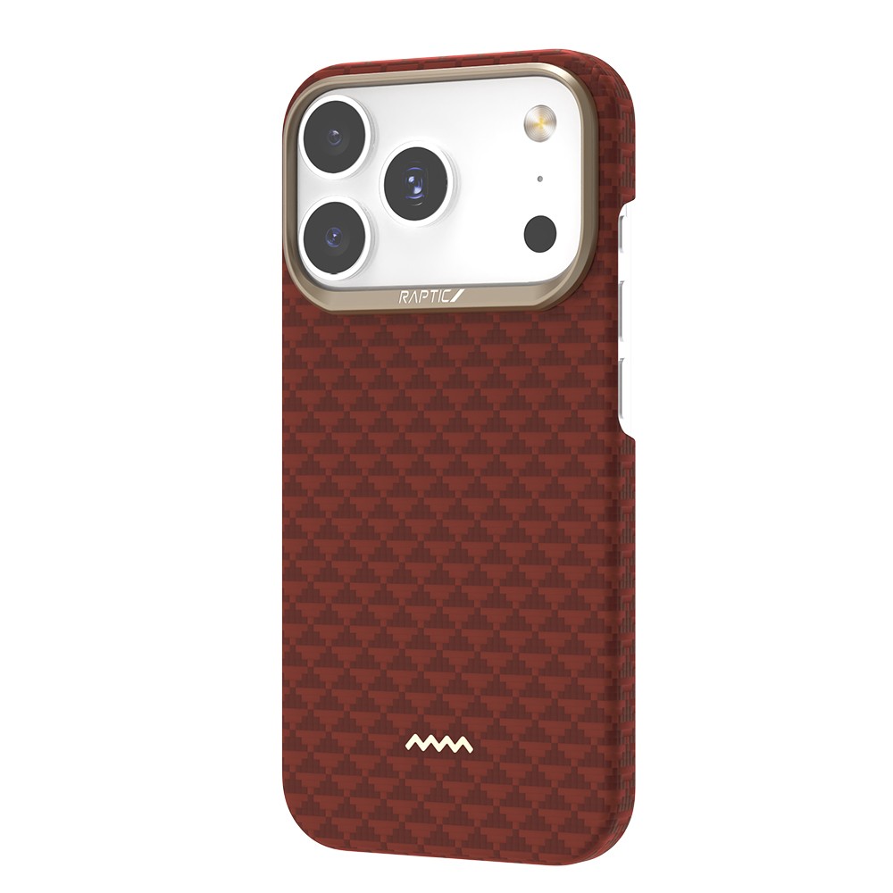 Apple iPhone 18 Pro Kılıf M-safe Şarj Özellikli Raptic Aramid Skin Origin Serisi Karbon Kapak - Görsel 17
