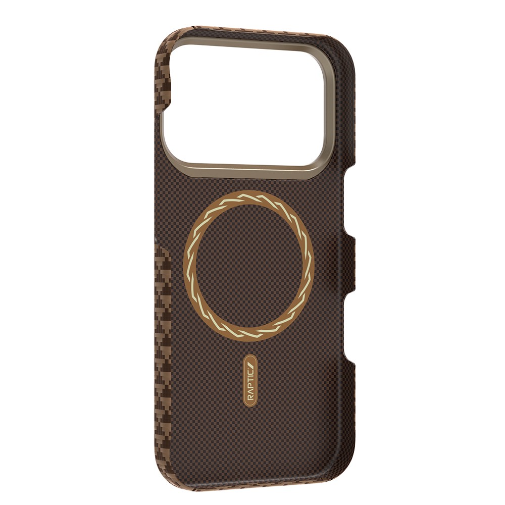 Apple iPhone 18 Pro Kılıf M-safe Şarj Özellikli Raptic Aramid Skin Origin Serisi Karbon Kapak - Görsel 8