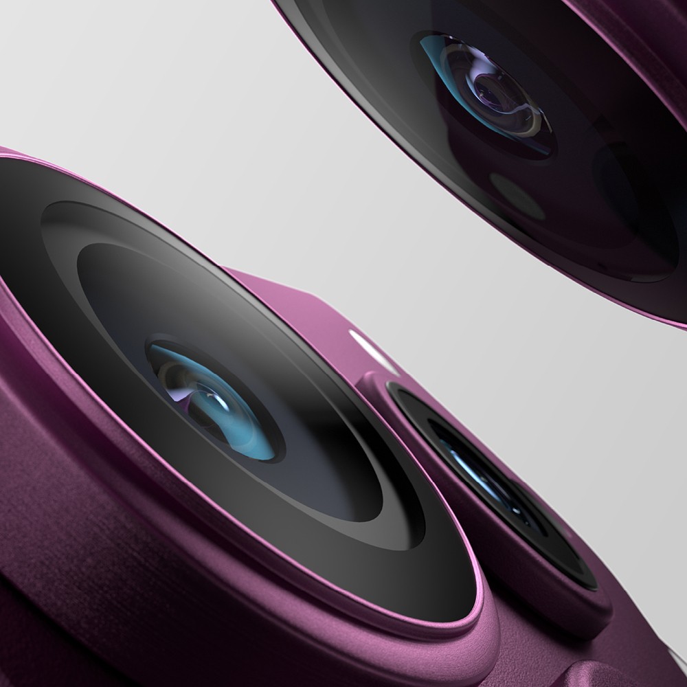Apple iPhone 18 Pro Max Kılıf M-Safe Şarj Özellikli Airbag Tasarımlı AmazingThing Glamour SLens Serisi Kapak - Görsel 4