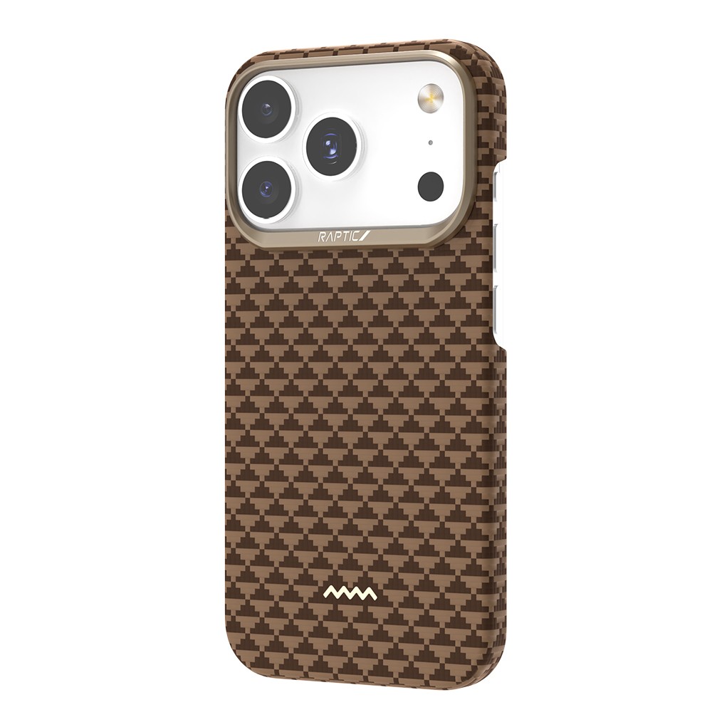 Apple iPhone 18 Pro Max Kılıf M-safe Şarj Özellikli Raptic Aramid Skin Origin Serisi Karbon Kapak - Görsel 4