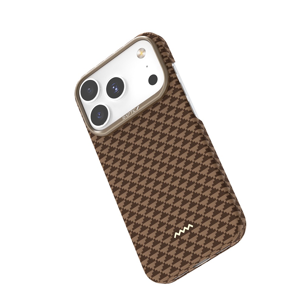 Apple iPhone 18 Pro Max Kılıf M-safe Şarj Özellikli Raptic Aramid Skin Origin Serisi Karbon Kapak - Görsel 2