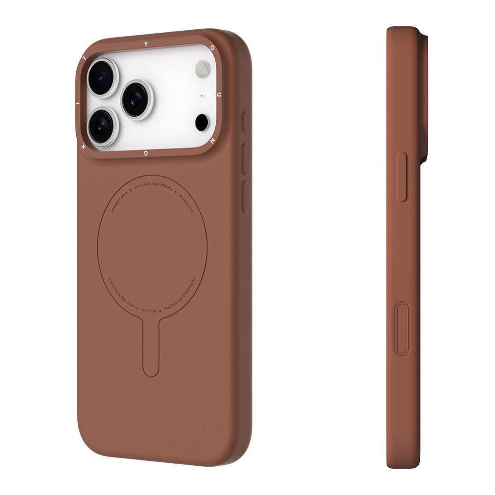Apple iPhone 18 Pro Max Kılıf M-Safe Şarj Özellikli Youngkit Morandi Serisi Kapak - Görsel 6