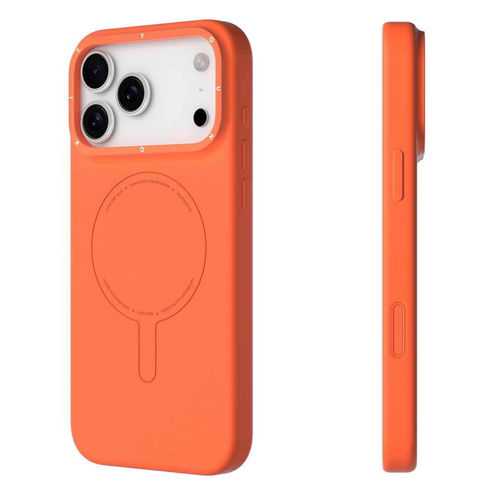 Apple iPhone 18 Pro Max Kılıf M-Safe Şarj Özellikli Youngkit Morandi Serisi Kapak - Görsel 8