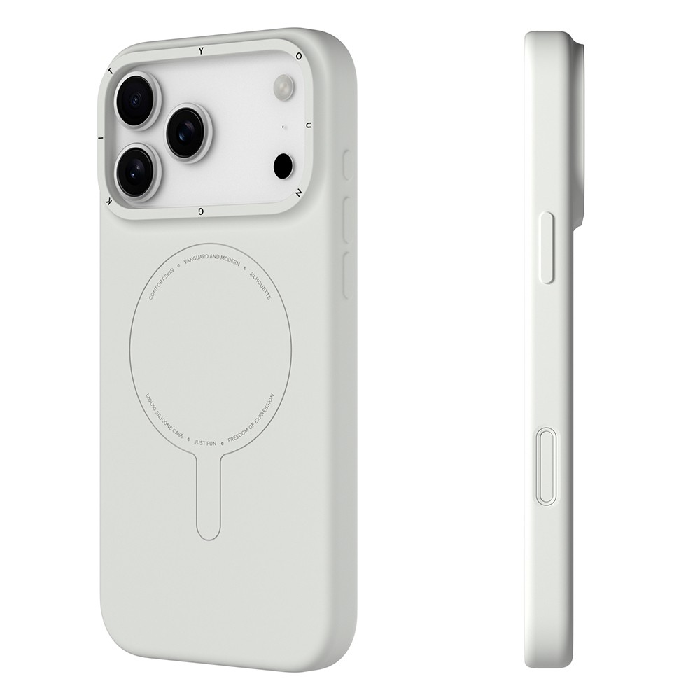 Apple iPhone 18 Pro Max Kılıf M-Safe Şarj Özellikli Youngkit Morandi Serisi Kapak - Görsel 10