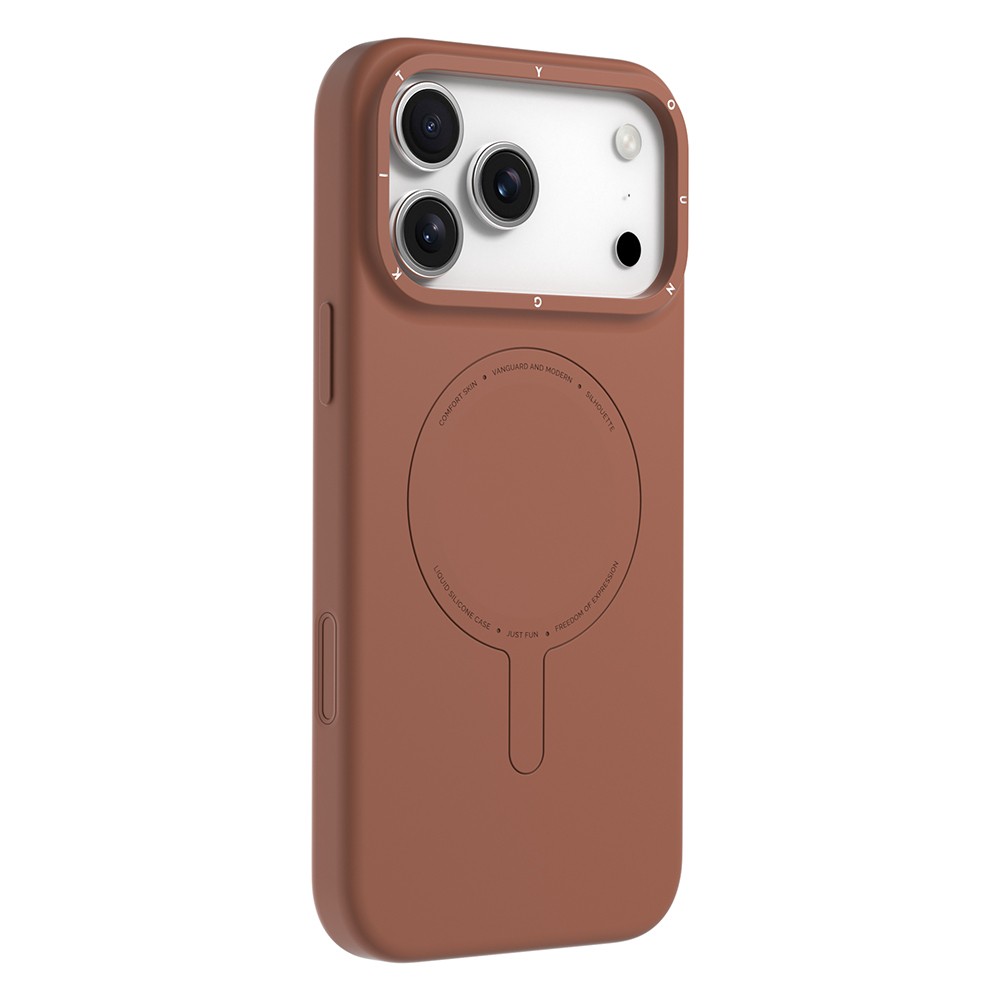 Apple iPhone 18 Pro Max Kılıf M-Safe Şarj Özellikli Youngkit Morandi Serisi Kapak - Görsel 9