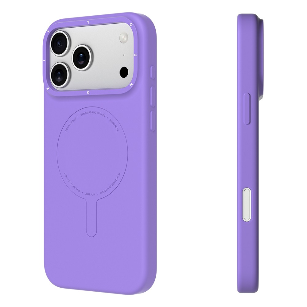 Apple iPhone 18 Pro Max Kılıf M-Safe Şarj Özellikli Youngkit Morandi Serisi Kapak - Görsel 23