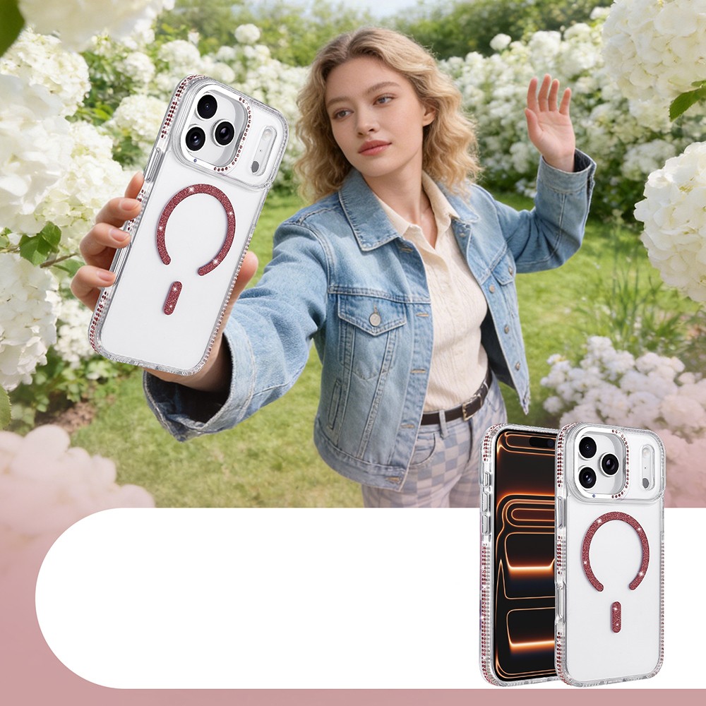 Apple iPhone 18 Pro Max Kılıf M-safe Şarj Özellikli Zore Tera Silikon Kapak - Görsel 5