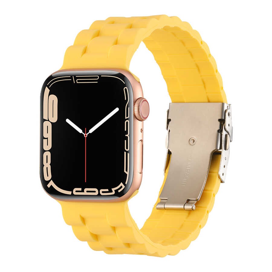 Apple Watch 38mm KRD-72 Silikon Kordon - Görsel 2