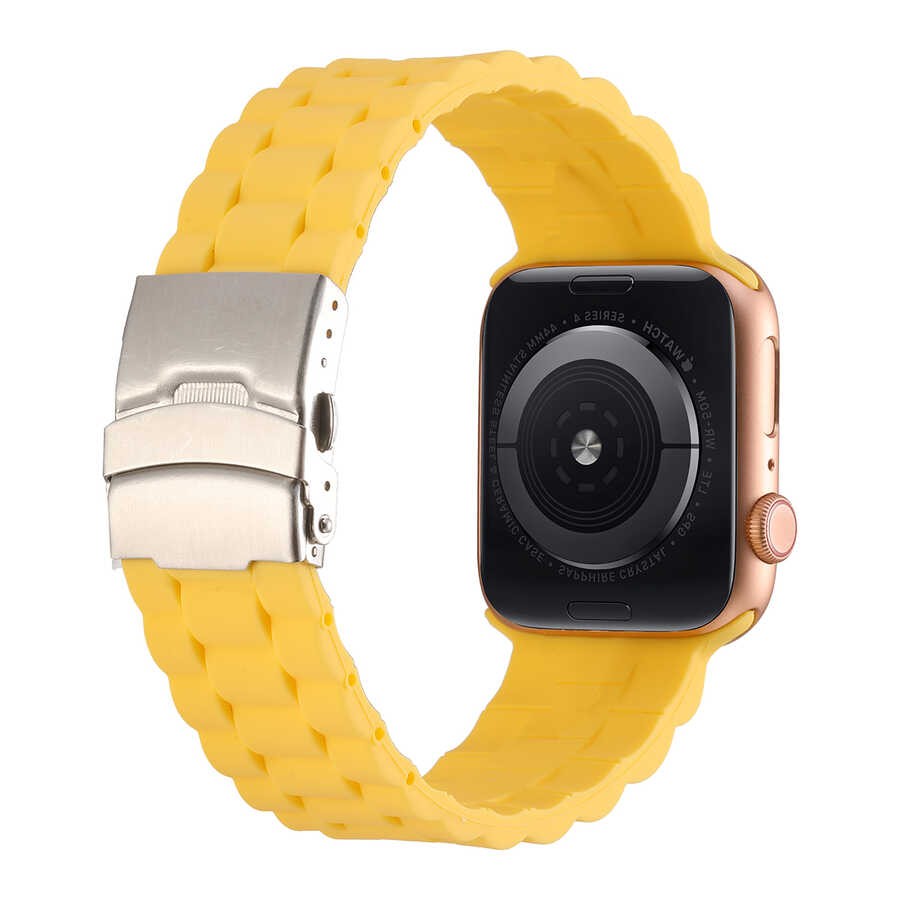 Apple Watch 38mm KRD-72 Silikon Kordon - Görsel 4