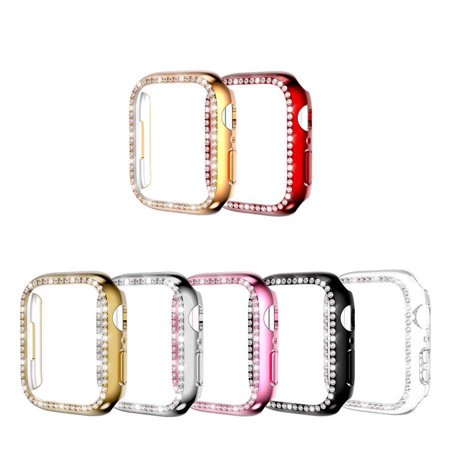 Apple Watch 40mm Zore Watch Gard 05 Sert PC Koruyucu - Görsel 2