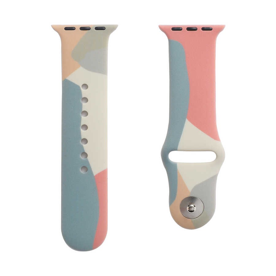 Apple Watch 42mm KRD-62 Silikon Kordon - Görsel 6