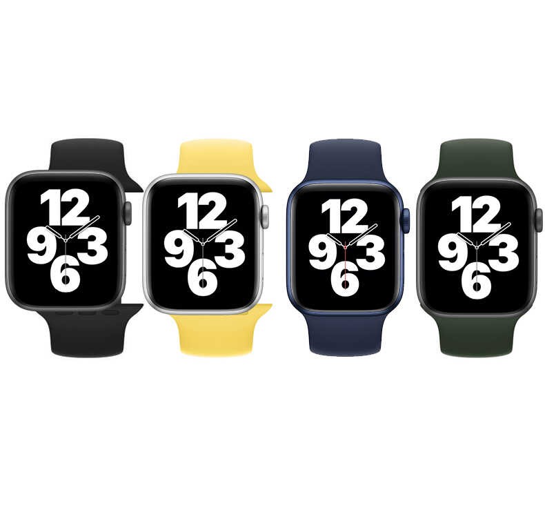 Apple Watch Ultra 49mm Kordon KRD-31 Solo Loop Small Strap Kayış - Görsel 4
