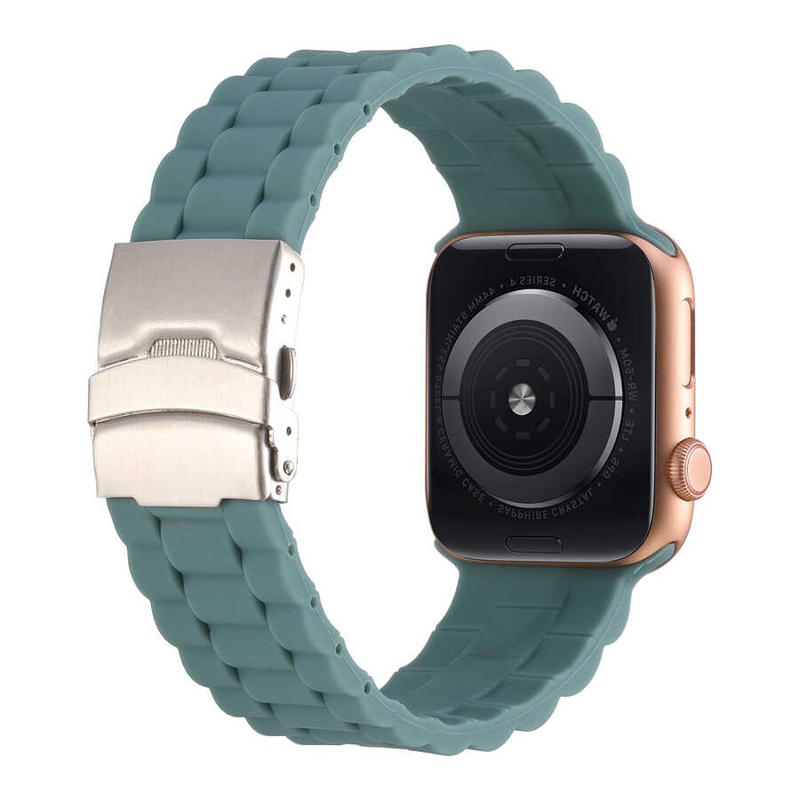 Apple Watch Ultra 49mm Kordon KRD-72 Silikon Strap Kayış - Görsel 2