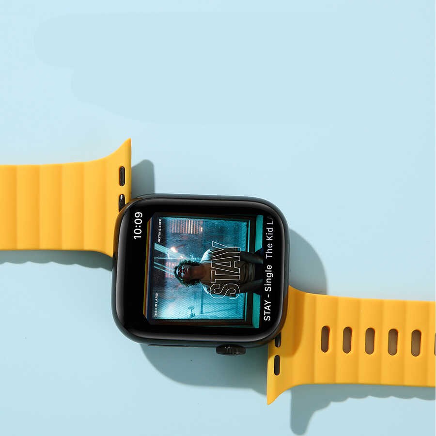 Apple Watch Ultra 49mm Zore KRD-73 Silikon Kordon - Görsel 2