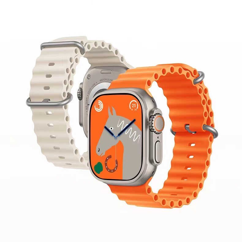 Apple Watch Ultra 49mm Zore KRD-75 Silikon Kordon - Görsel 7