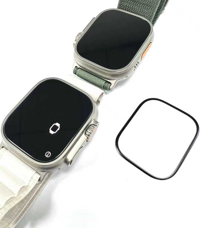 Apple Watch Ultra 49mm Zore PMMA Pet Saat Ekran Koruyucu - Görsel 2