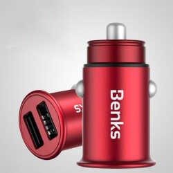 Benks C27 Dual Usb Araç Şarj Aleti 4.8A - Görsel 10