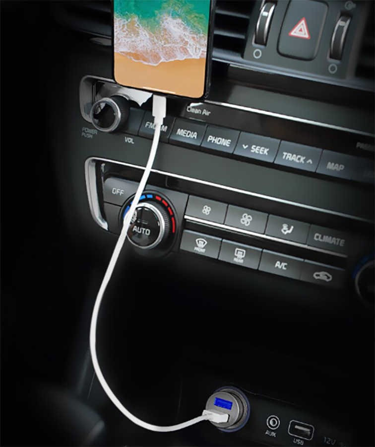 Benks C27 Dual Usb Araç Şarj Aleti 4.8A - Görsel 2