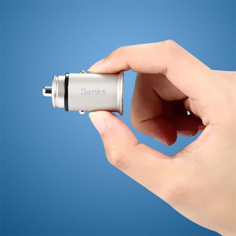 Benks C27 Dual Usb Araç Şarj Aleti 4.8A - Görsel 5