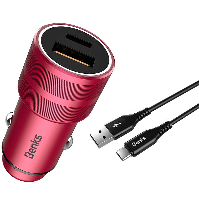 Benks C28 Fast Charging PD Araç Şarj Aleti - Görsel 5