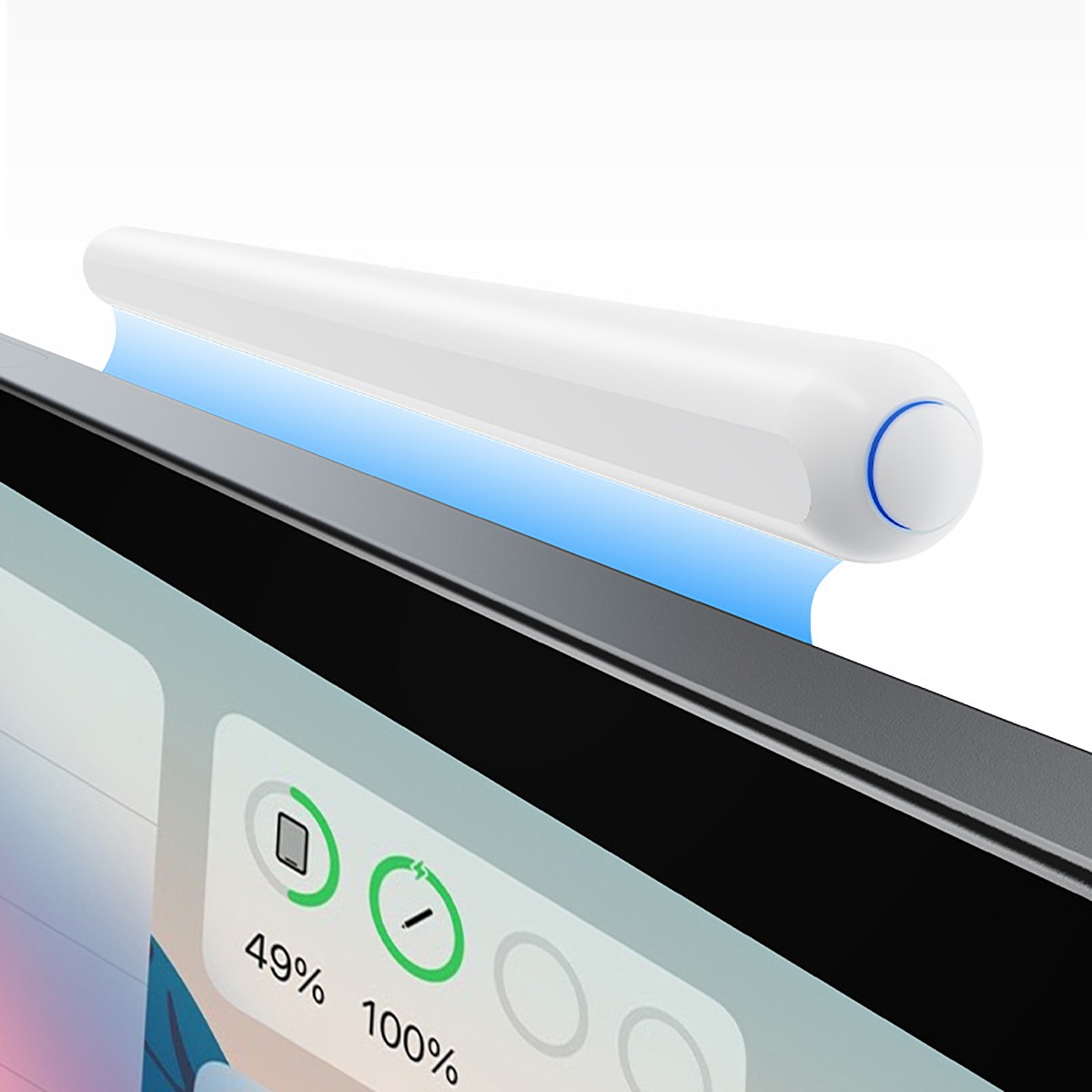 Benks Magnetik Wireless Şarj Özellikli Palm Rejection Kapasitif Dokunmatik Çizim Kalemi - Görsel 6