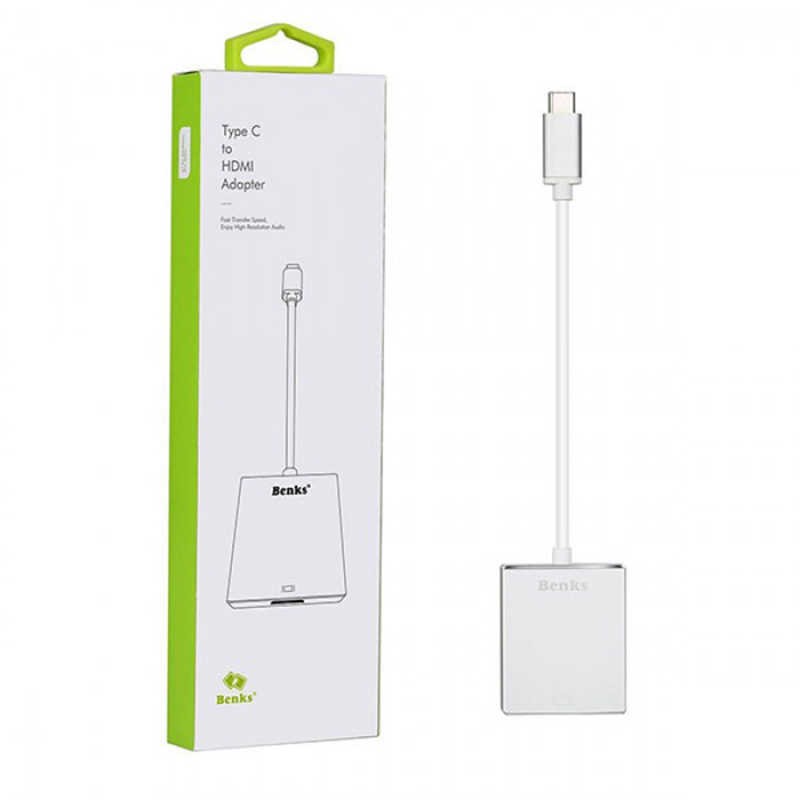 Benks Usb 3.1 Type-C to HDMI Adaptör - Görsel 2